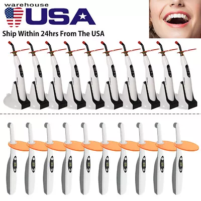 Dental Wireless Cordless LED Curing Light Resin Alto Voltaje Curado Lampara USPS • $329