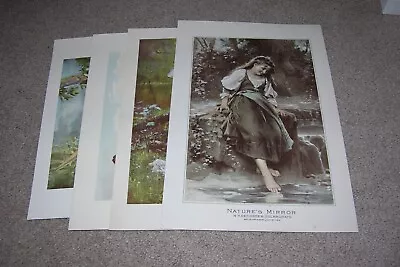 4x C.1891 N.Y. Recorder Solargraph Color Prints • $9.95