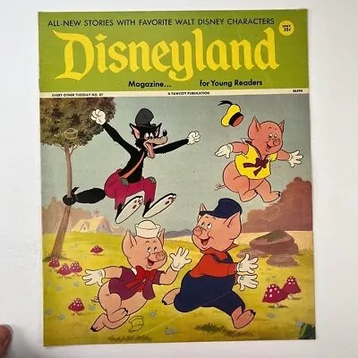 Vintage DISNEYLAND Magazine/comic No 87 -  Rare 1970s DisneyMania Item • $12