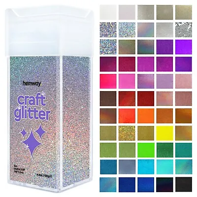 Ultra Fine/ Extra Fine Craft Glitter Shaker 130g Hemway Wax Melts 1/128  .008  • £9.95