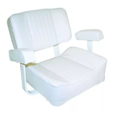 RWB Deluxe Captains Chair Seat White RWB5058 Boat Marine • $485
