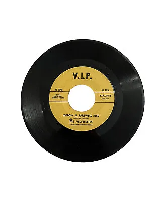 Northern Soul The Velvelettes Throw A Farewell Kiss VIP 25013 1964 Funk/Soul • $25