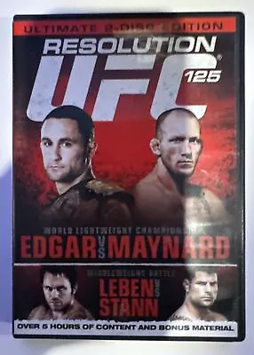 UFC 125 (DVD 2011 2-Disc Set) • $10