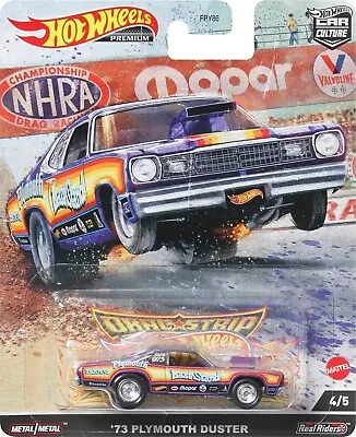 Hot Wheels '73 Plymouth Duster Dragstrip Demons Car Culture Diecast • $7.95