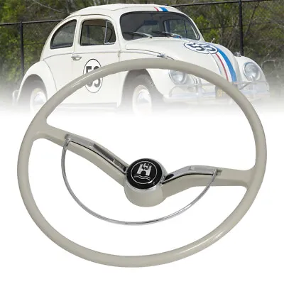 Steering Wheel W/ Horn Button Ring For VW Volkswagen Beetle 55-65  • $179.54