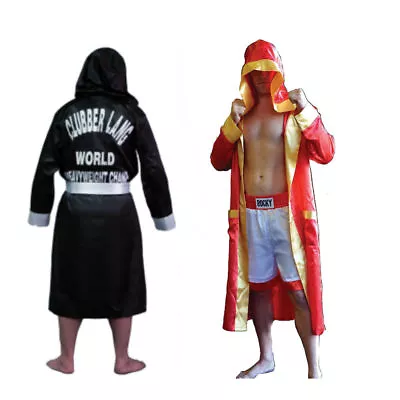 Rocky Robe (Choose Your Style) Italian Stallion Boxer Costume Shamrock Mr. T • $44.23