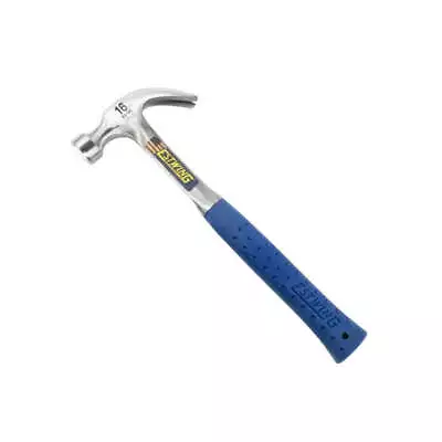Estwing E3-12C 12 Oz Curve Claw Hammer With Blue Vinyl Shock Reduction Grip • $31.53