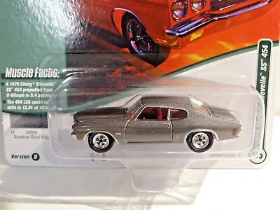 $7.99 • Buy Johnny Lightning Muscle Cars Usa - Shadow Gray - 1970 Chevy Chevelle Ss 454