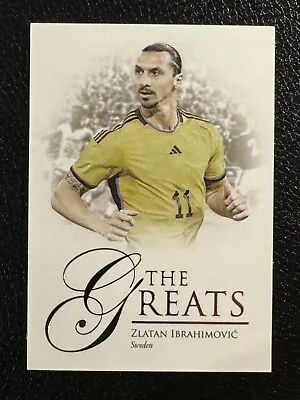 Futera 23-24 World Football Unique The Greats Sweden Zlantan Ibrahimovic • $12