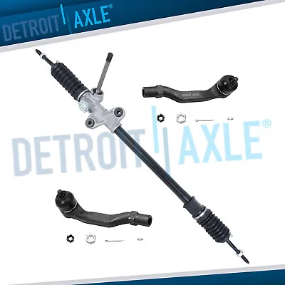 Manual Steering Rack & Pinion Outer Tie Rods Kit For 1992 1993-1995 Honda Civic • $119.03