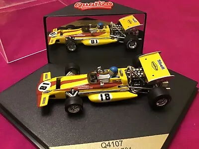 £39.99 • Buy Quartzo 1/43 Scale Q4107 - F1 March 701, French GP 1970, Ronnie Peterson