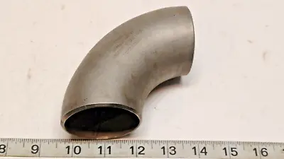 Stainless Steel 1-1/2  Butt Weld 90° Elbow Sch 10 316 Stainless Steel • $17.97