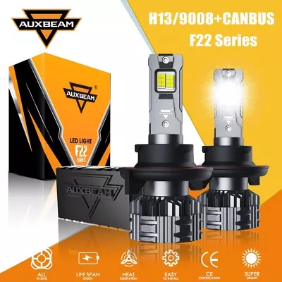 AUXBEAM H13 LED Headlight+Canbus 24000LM For Ford F-150 F-250 F-350 Super Duty • $63.99