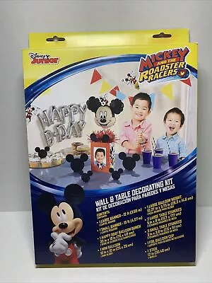 Mickey And The Roadster Racers Wall & Table Decorating Kit Party Decorations New • $19.99