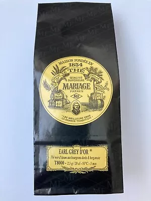 Mariage Freres EARL GREY D'OR Loose Black Tea 3.5 Oz 100 Gr Bag • $38.99