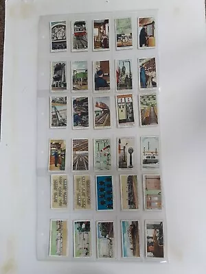 Wills Railway Equipment Cigarette Cards In Sleeves • £4