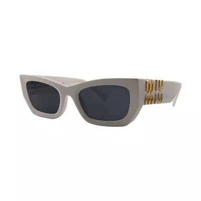 Miu Miu MU 09WS White Sunglasses 53mm 22mm 135mm - 142-5S0 • £154.27