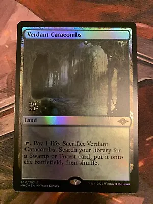 Verdant Catacombs - Foil - Prerelease Promo - Near Mint English • $17.99