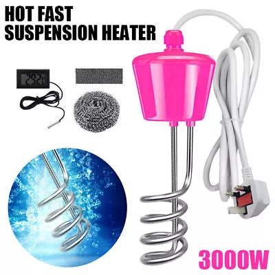 UK Plug 3000W Heating Element Suspension Boiler Water Immersion Heater Bathroom • £16.99