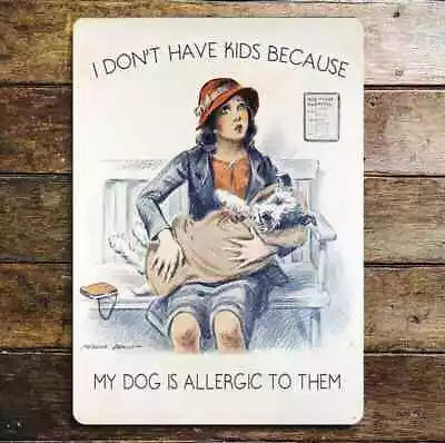£5.95 • Buy Vintage Metal Signs Rules Quotes Funny Bar Dog Kids Retro Wall Home Plaques.
