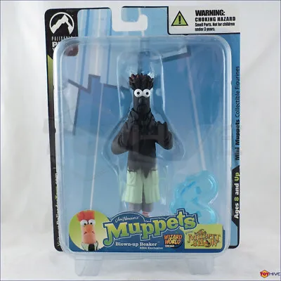 Muppets Mini Blown-up Beaker Collectible Figure W/ White Box By Palisades Toys • $109.99