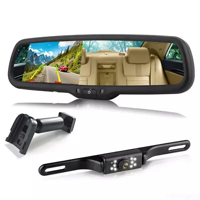 OEM 4.3  Mirror Monitor No1 Bracket+CCD Color Reversing Backup Camera For Ford • $49.99