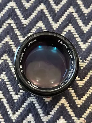 Canon FD 85mm F/1.8 Lens • £200