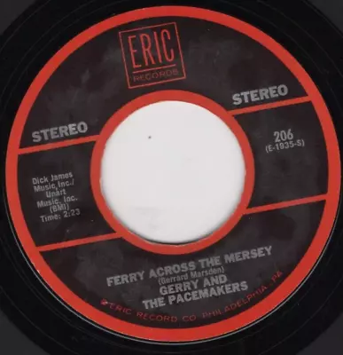 Gerry And The Pacemakers – Ferry Across The Mersey 1982 (1965) Eric Beat Rock EX • $5