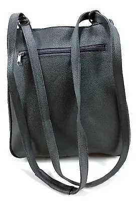 Womens Purse Handbag Shoulder Bag Messenger Crossbody Purse Faux Leather Gray • $17.99