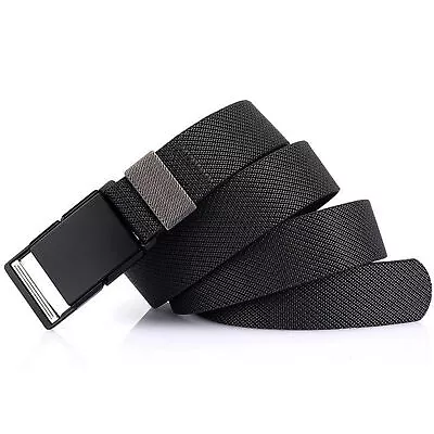 Men Tactical Belt Military Nylon Magnetic Buckle Elastic Stretch Outdoor Sports • $13.51