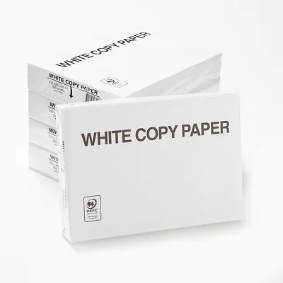 Printing Paper A4 80GSM White Plain Printer Sheet Reams Craft School Office • £0.99