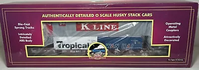 MTH Premier Kansas City Southern Husky Stack Car 20-95078 • $120