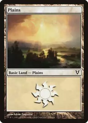 Plains (230) Avacyn Restored HEAVILY PLD Basic Land MAGIC MTG CARD ABUGames • $1.24