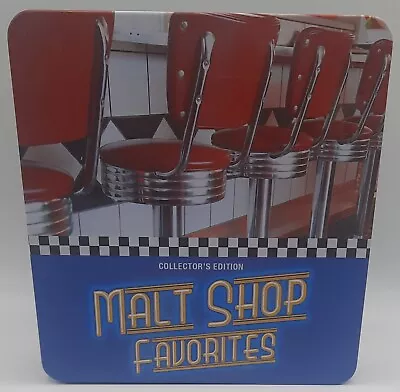 Cd  Malt Shop Favorites  Collector's Edition  Metal Tin • $9.77