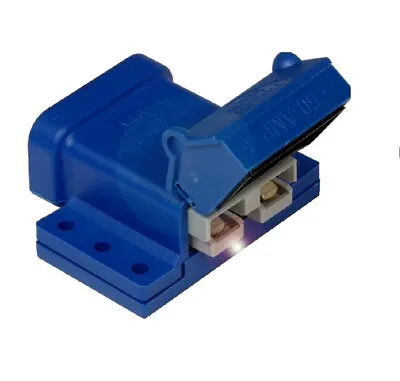 Trailer Vision Anderson Plug Cover Blue With LED. Battery Charge Connector • $20