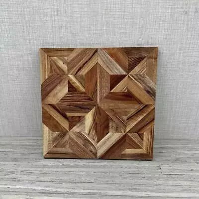 MINIATURE DOLLHOUSE 1:12 Or 1:6 SCALE WOOD TILE PARQUET FLOORING - PaG2 • $2.21