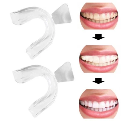 $11.01 • Buy 2Pcs Teeth Whitening Trays Mouth Guard Moulds Whitening Gum Shield