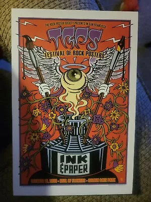 TRPS  Festival Of Rock Posters 2016  By Doug Houston • $15