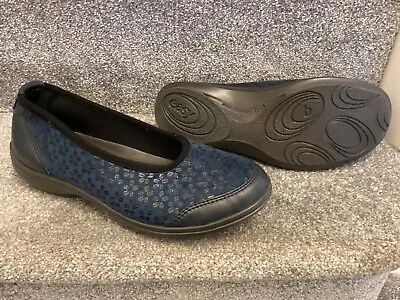 Essy B Margo Shoes - Blue Size 5 Exc Con • £15