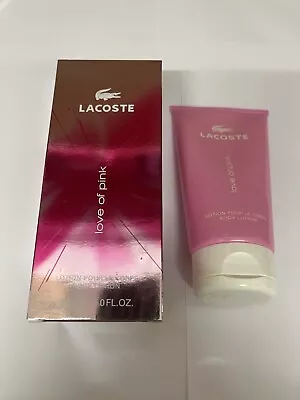 Lacoste 'love Of Pink' 150ml Body Lotion~ Boxed • £11.50