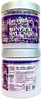 2 Dead Sea Collection Lavender Reviving Calming Mineral Sea Salt Scrub 23.28 Oz • $24.99