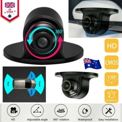 $23.89 • Buy Car Camera Recorder Dual Front And Rear 360° Rotaty HD Dash Cam Night Vision AU