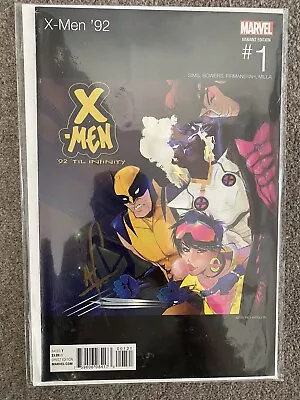 X-Men '92 Rare Hip Hop Variant SIGNED (2016Sims/Bowers/Firmansyah) • £30