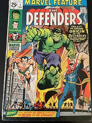 Marvel Feature The Defenders #1 • $85