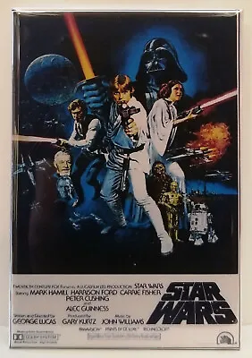 Star Wars MAGNET 2 X3  Refrigerator Locker Movie Poster Image 4 • $6.95