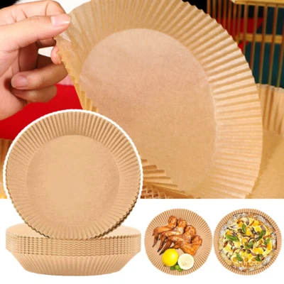 £3.89 • Buy 50pcs Air Fryer Disposable Non-Stick Baking Steamer Paper Liner Parchment
