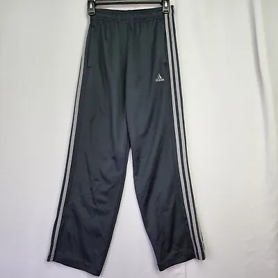 Adidas Joggers SMALL 24 X 25 Women Gray Workout Running Casual Sweatpants Heavy • $7.49