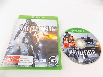 Mint Disc Xbox One Battlefield 4 Free Postage • $7.90