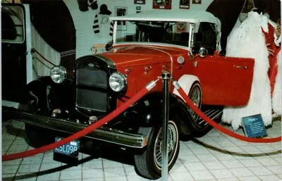 Vtg NV Postcard Model A Ford Liberace Museum Las Vegas Nevada Old Car Costume • £6.64