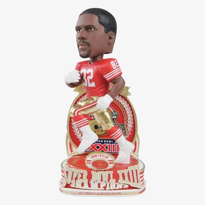 $165 • Buy JOHN TAYLOR San Francisco 49ers Super Bowl XXIII Champions Bobblehead #/223 NIB!